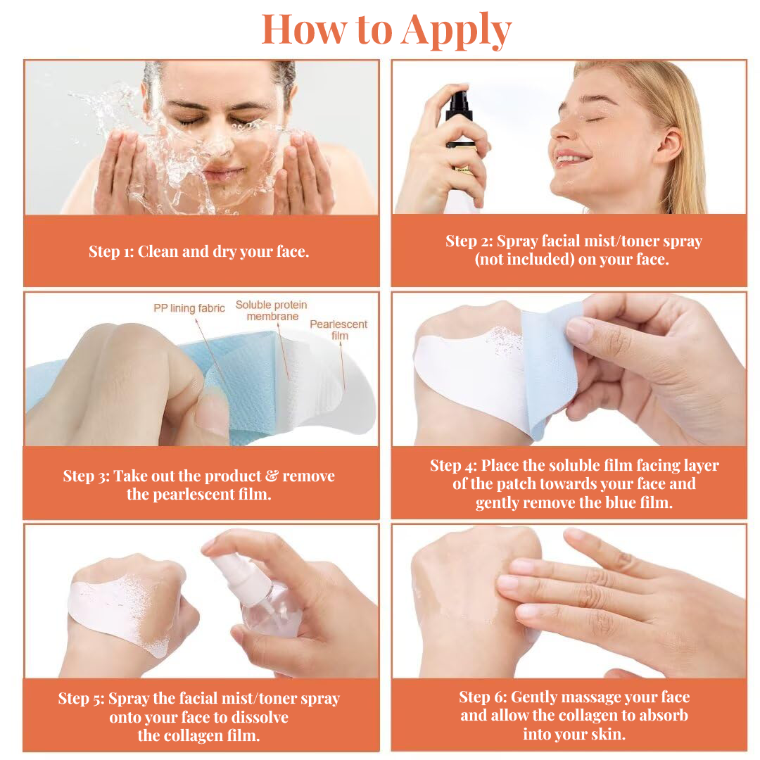 Lifting Collagen Patches (10 Full-Face Treatments)